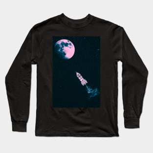 Rocket to the moon Long Sleeve T-Shirt